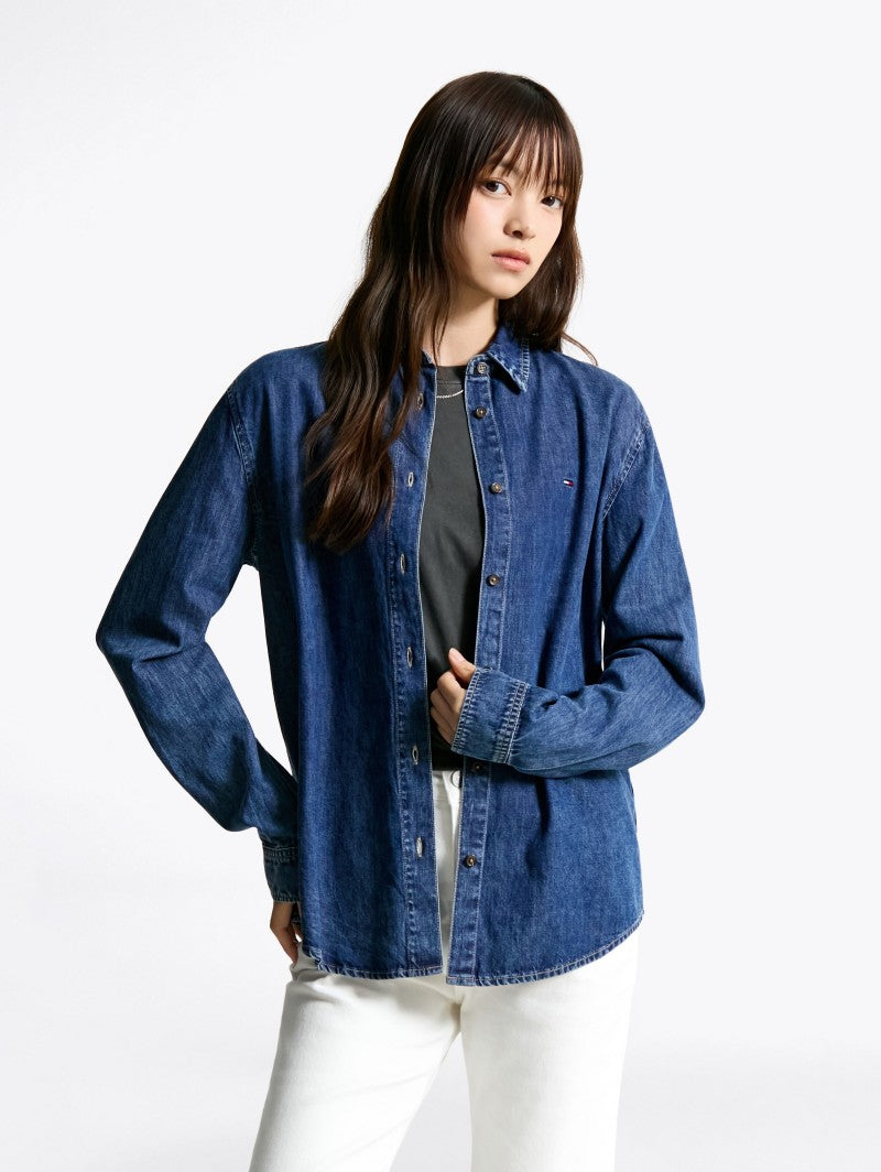 男女同款【WE ARE】韓國TOMMY JEANS襯衫T32F6WSH10TML1