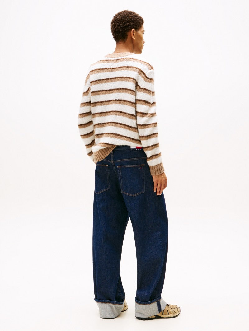 男款【WE ARE】韓國TOMMY JEANS 反折牛仔褲 T32F7NEW44TMT1