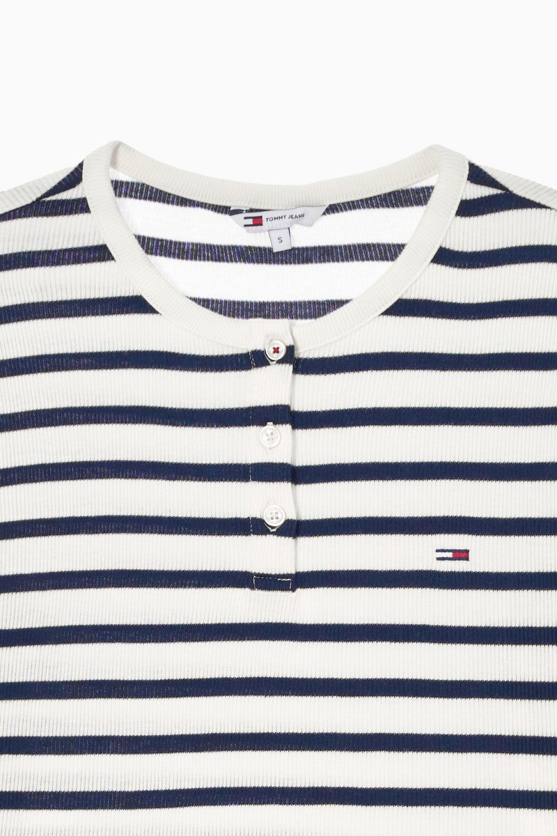 【WE ARE】韓國TOMMY JEANS條紋T恤T32G0TTO10TWT1