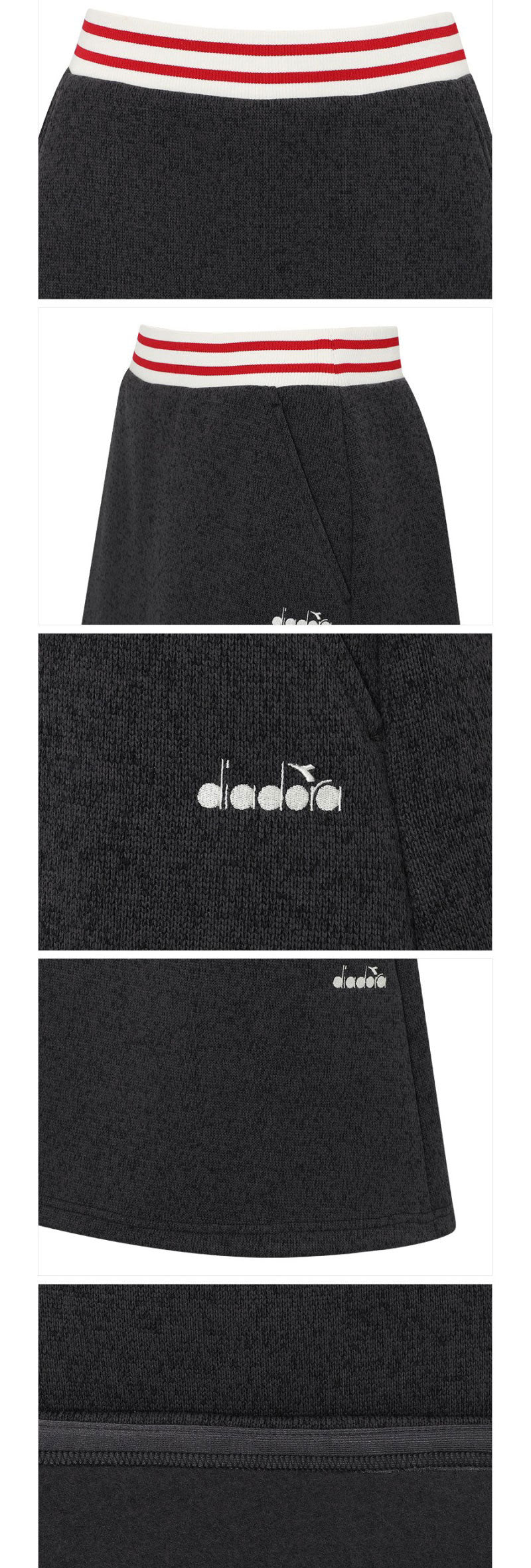 【WE ARE】韓國Diadora休閒短裙D5422LSK71