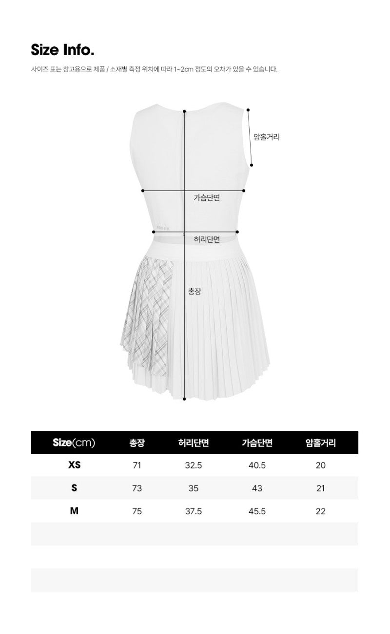 DIA折扣款 【WE ARE】韓國Diadora運動連衣裙D5222TOP94