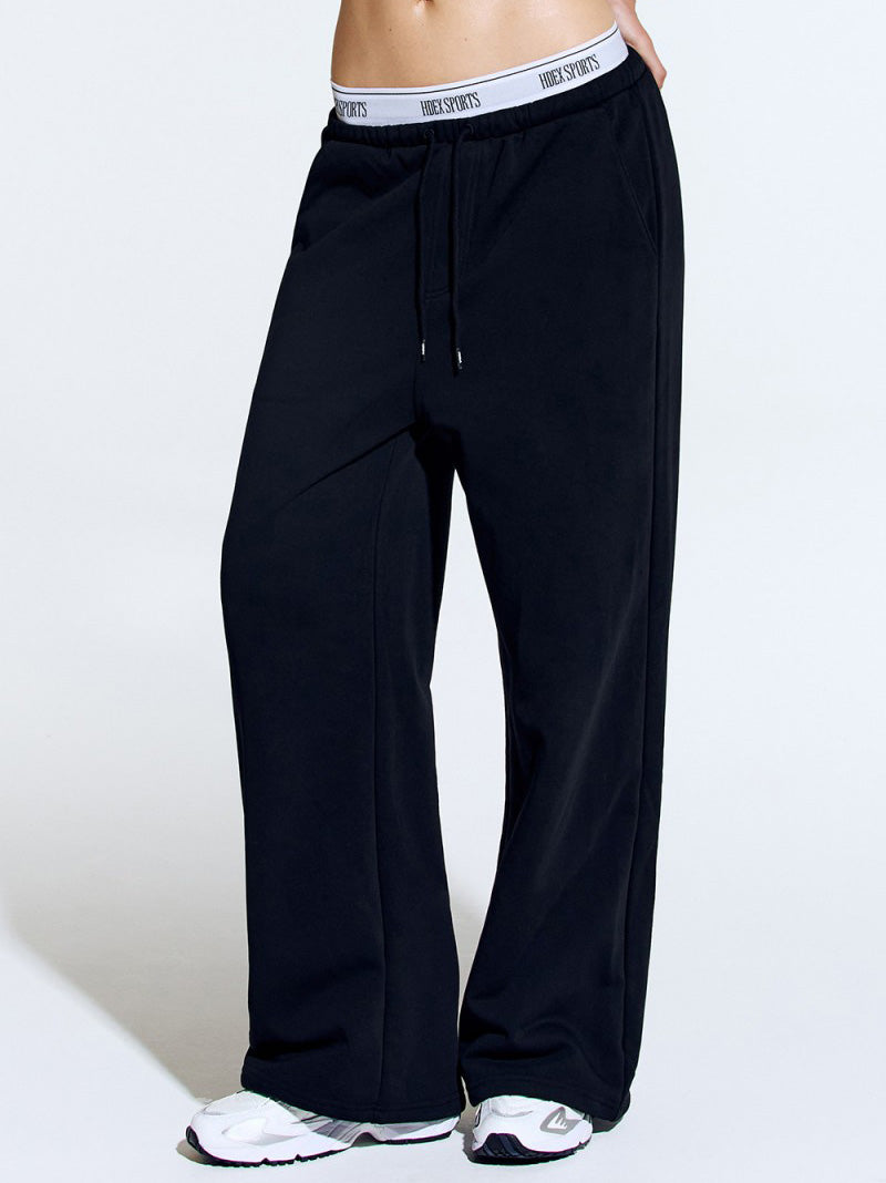 大茜選品【WE ARE】韓國HDEX休閒 LOGO休閒棉褲H253WRLMP07