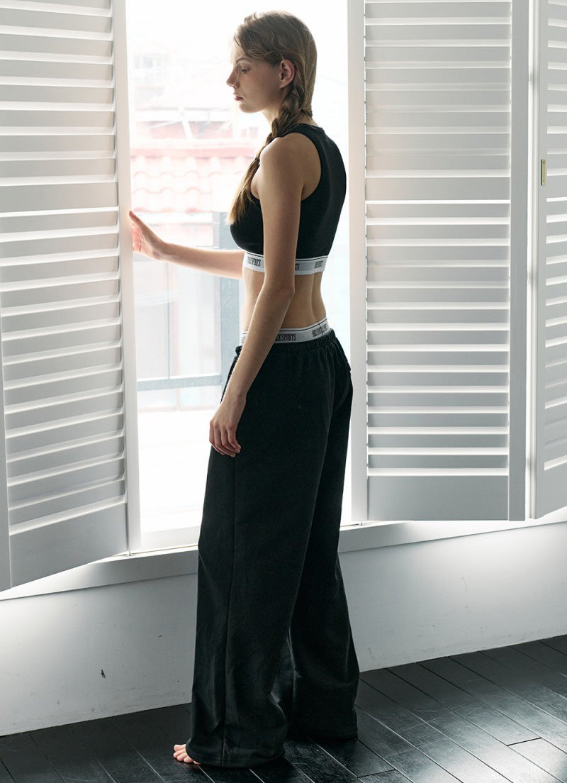 大茜選品【WE ARE】韓國HDEX休閒 LOGO休閒棉褲H253WRLMP07