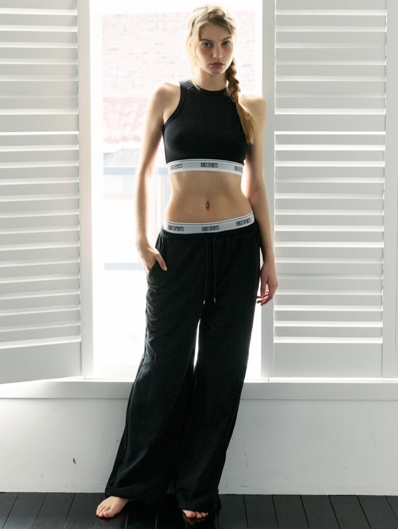 大茜選品【WE ARE】韓國HDEX休閒 LOGO休閒棉褲H253WRLMP07