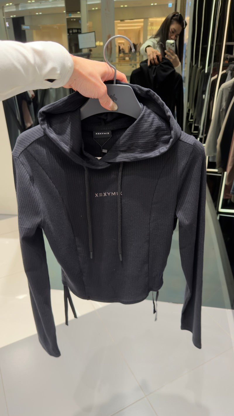 大茜選品【WE ARE】韓國Xexymix 女款連帽針織衫 XFK3TL1110