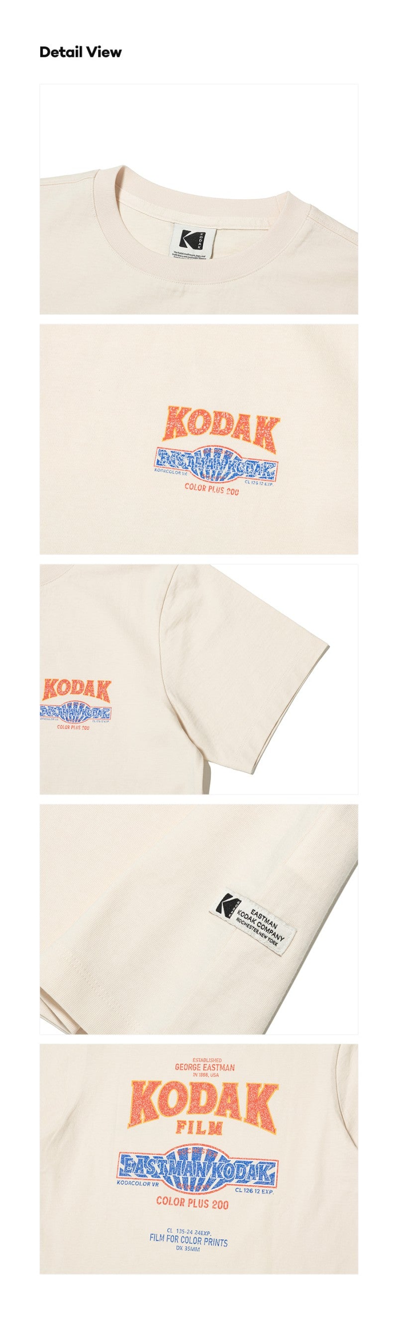 女款【WE ARE】韓國KODAK柯達短袖T恤K6222LRS11