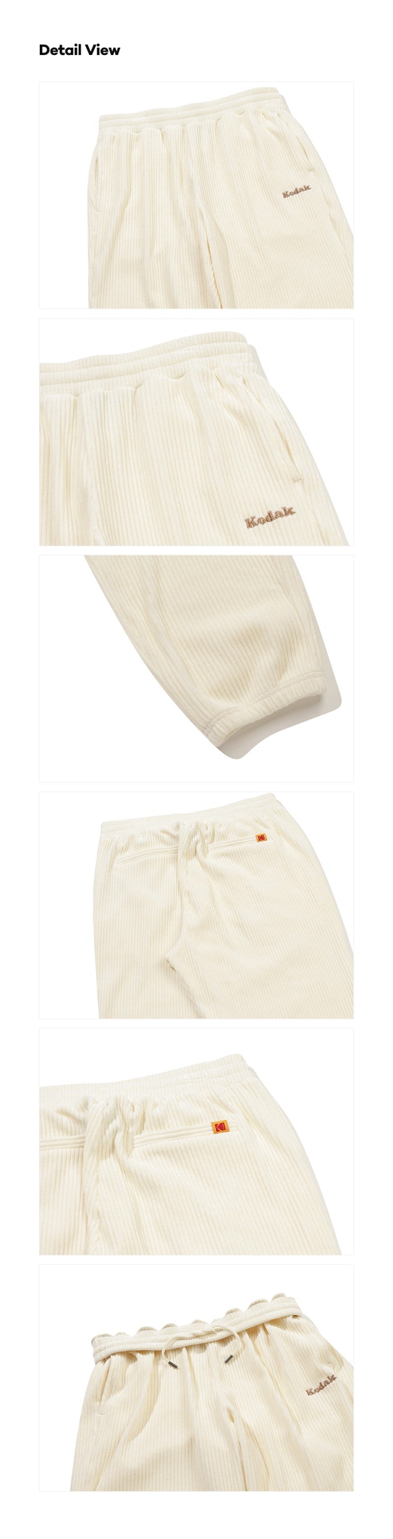 【WE ARE】韓國KODAK柯達燈芯絨休閒褲K5423LFPJ1