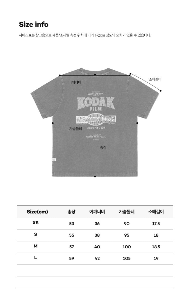 女款【WE ARE】韓國KODAK柯達短袖T恤K6222LRS11