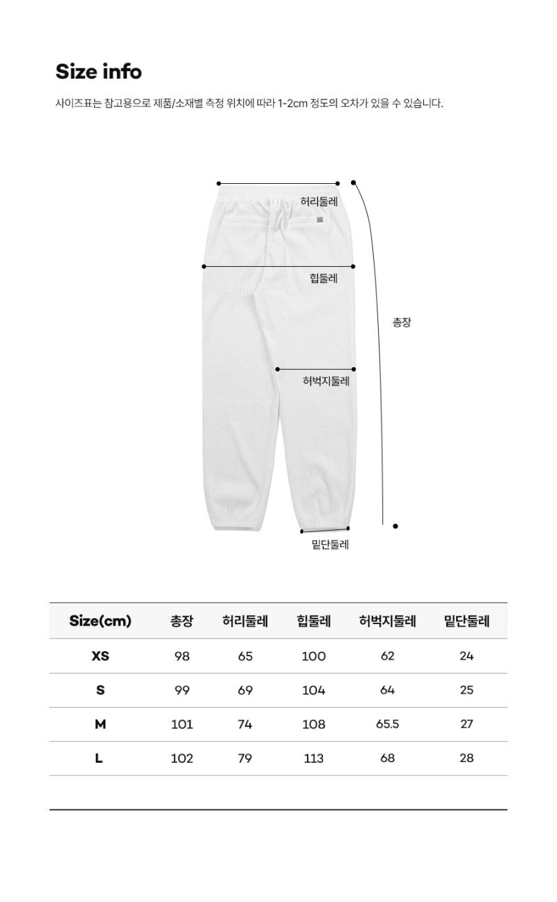 【WE ARE】韓國KODAK柯達燈芯絨休閒褲K5423LFPJ1