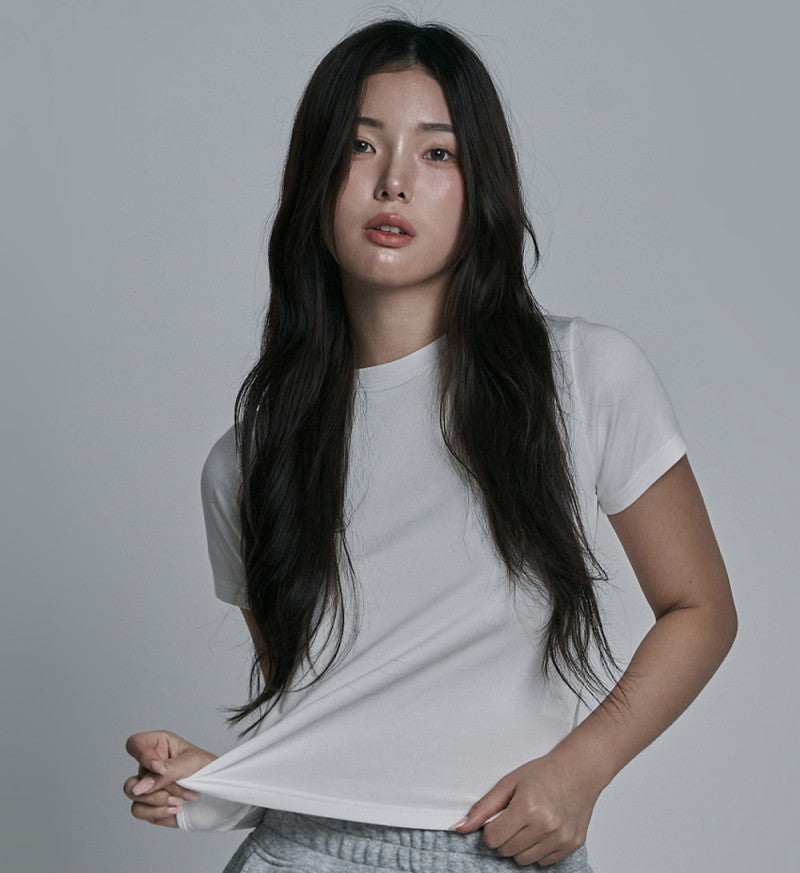 女款【WE ARE】韓國JELEVE短袖圓領T恤J2D4TS01