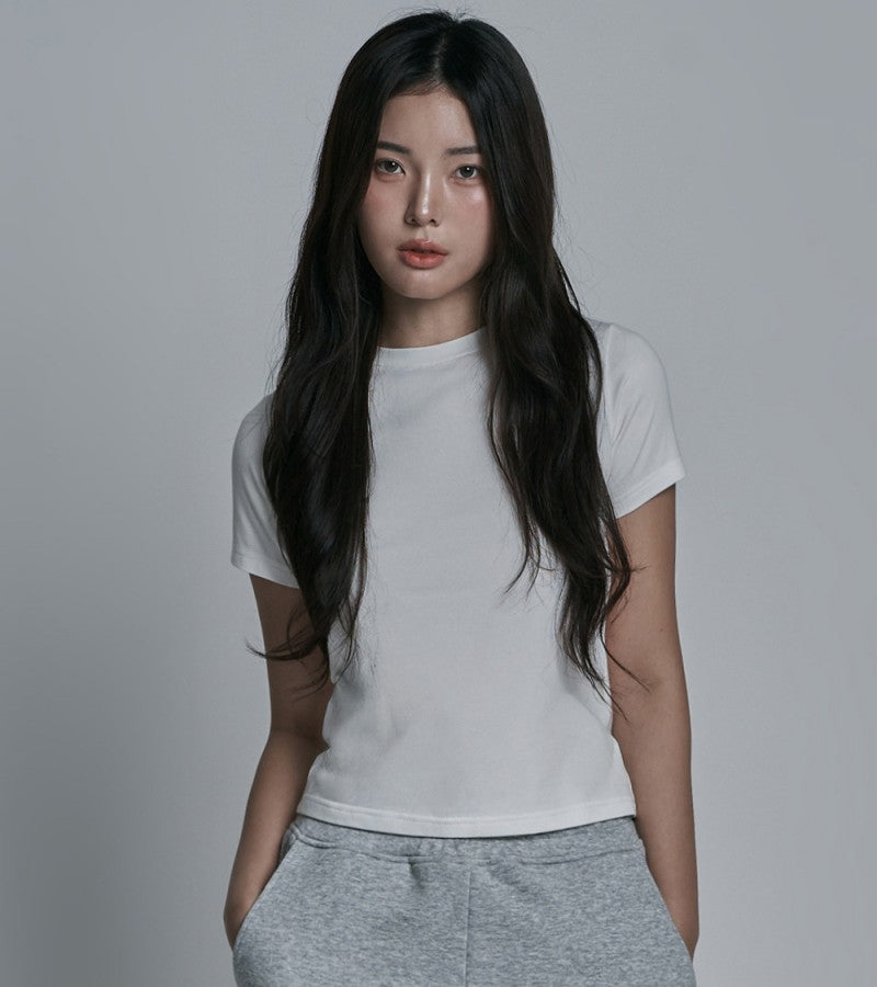 女款【WE ARE】韓國JELEVE短袖圓領T恤J2D4TS01