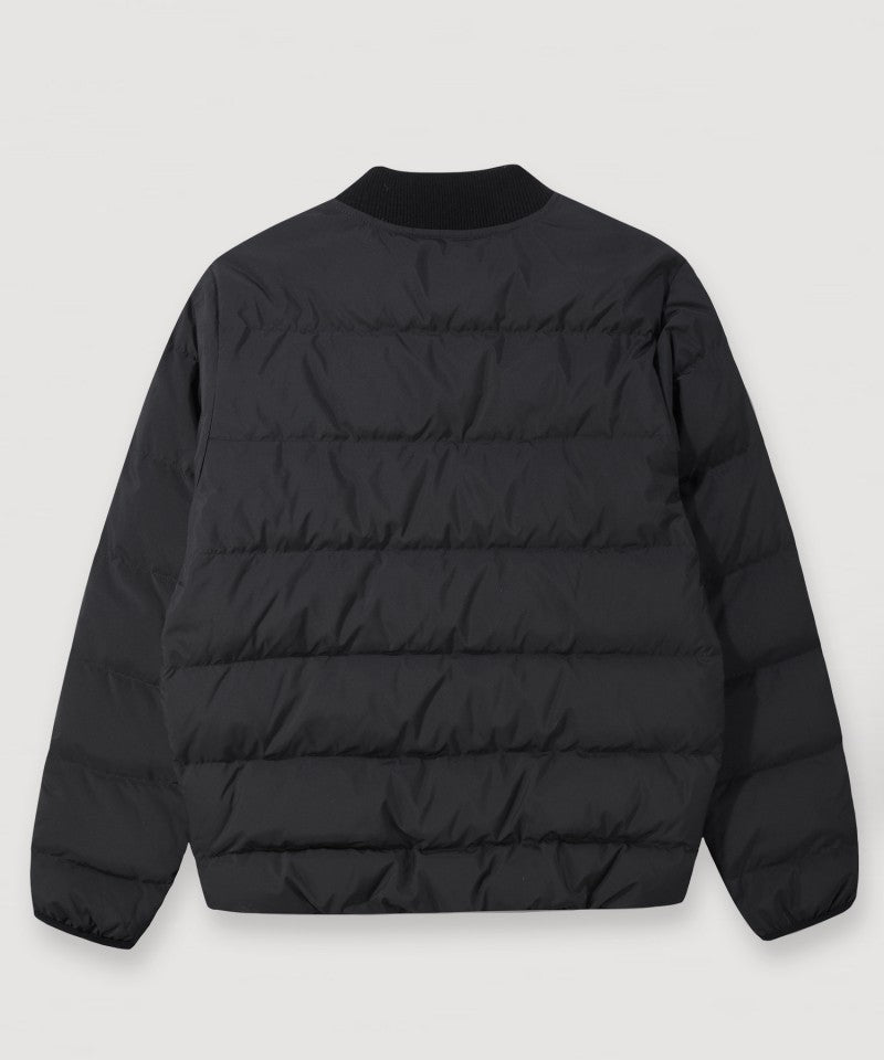 【WE ARE】韓國JEEP 異材質衣領鴨絨羽絨防潑水外套  JQ4JPU491