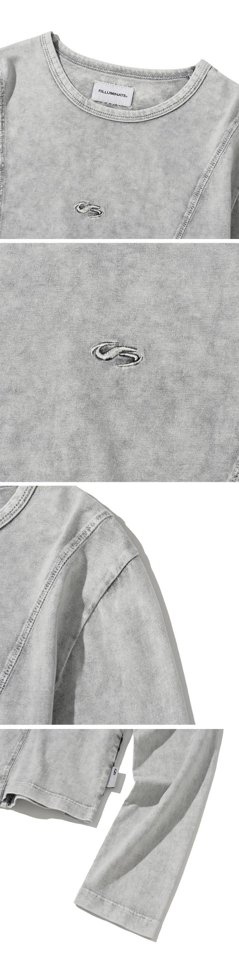 女款【WE ARE】韓國FILLUMINATE 刷舊馬甲線上衣 FBEFWLS001