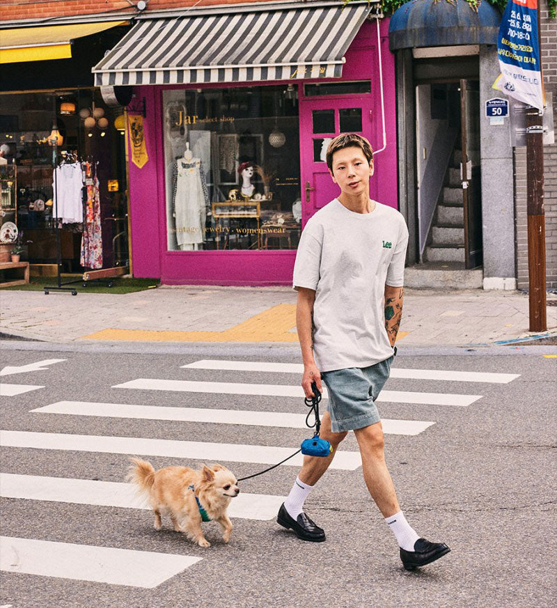 【WE ARE】韓國LEE休閒短袖T恤LE2502ST19