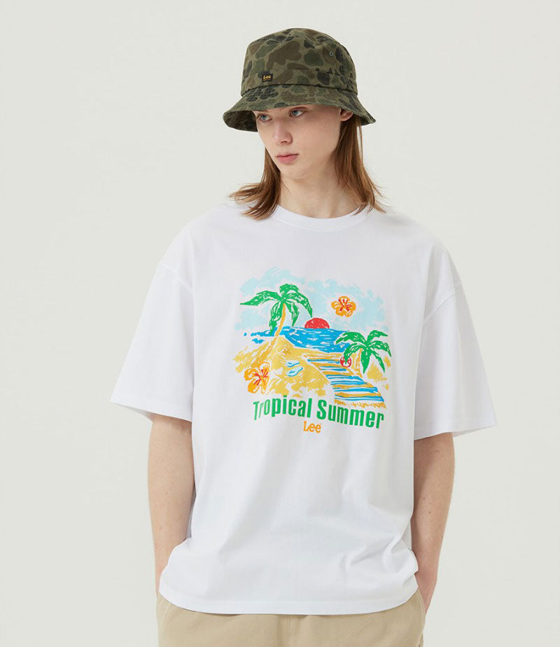 【WE ARE】韓國LEE休閒短袖T恤LE2502ST23