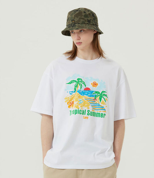 【WE ARE】韓國LEE休閒短袖T恤LE2502ST23