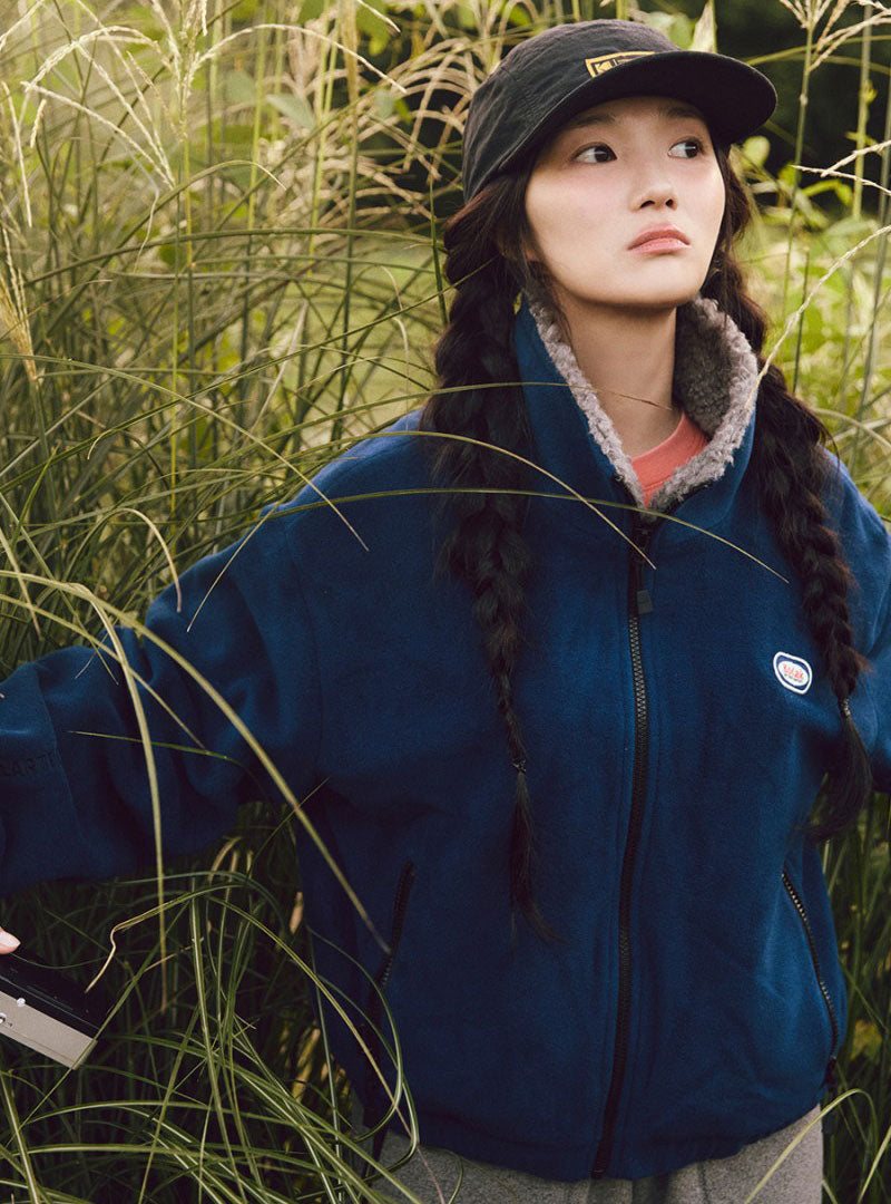 百貨款【WE ARE】韓國KODAK柯達 女款立領絨毛拉鏈外套K5322RFJM1