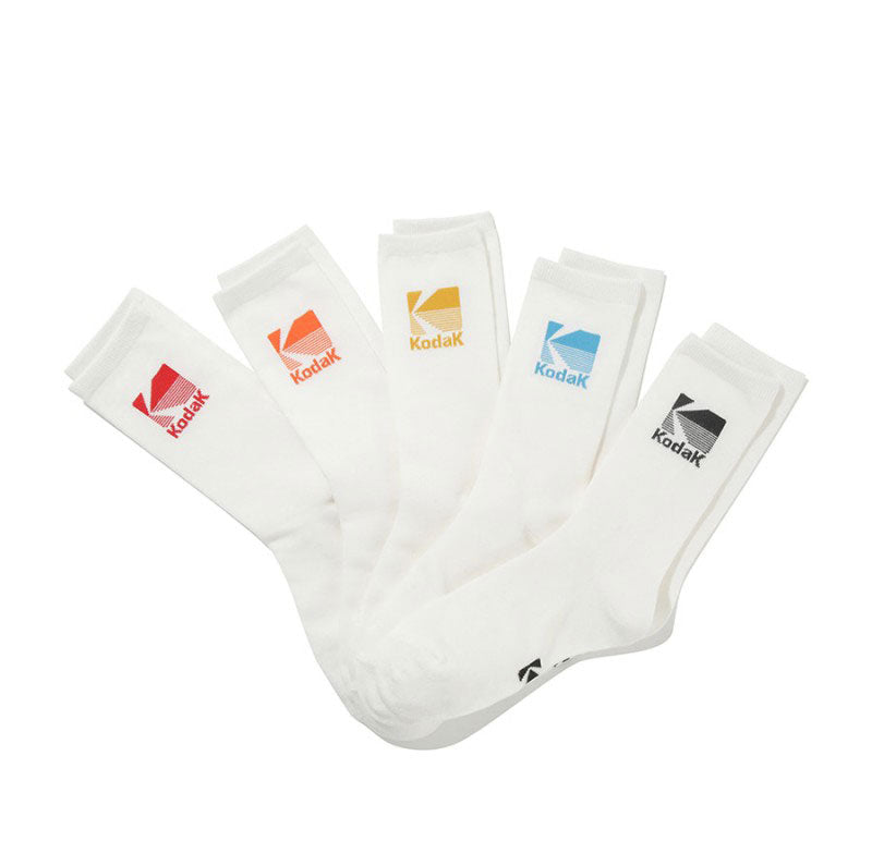 【WE ARE】韓國KODAK柯達休閒棉襪（5雙一組）K6143LSC51