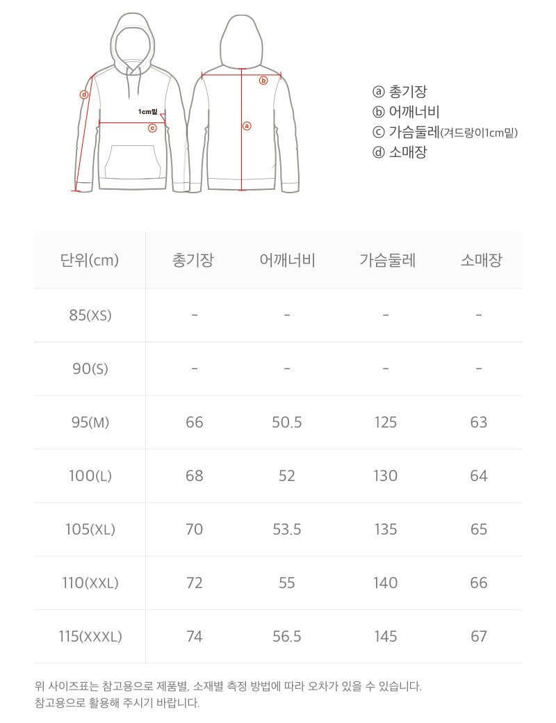 Men's [WE ARE] Korean NG National Geographic hooded down jacket N244MDW030