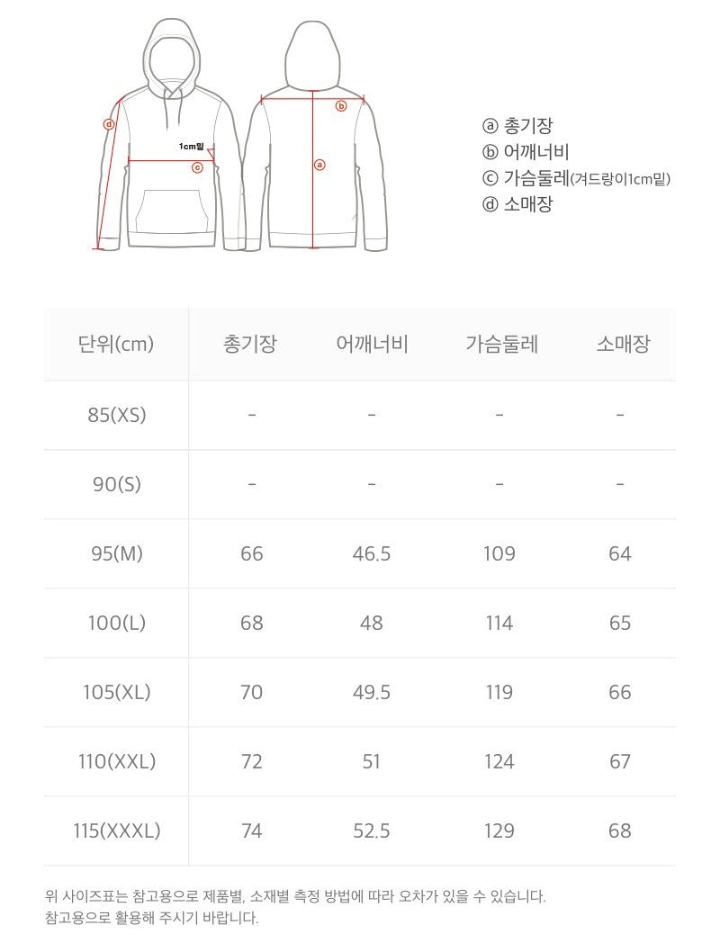 【WE ARE】韓國國家地理連帽拉鏈外套N253UJP220