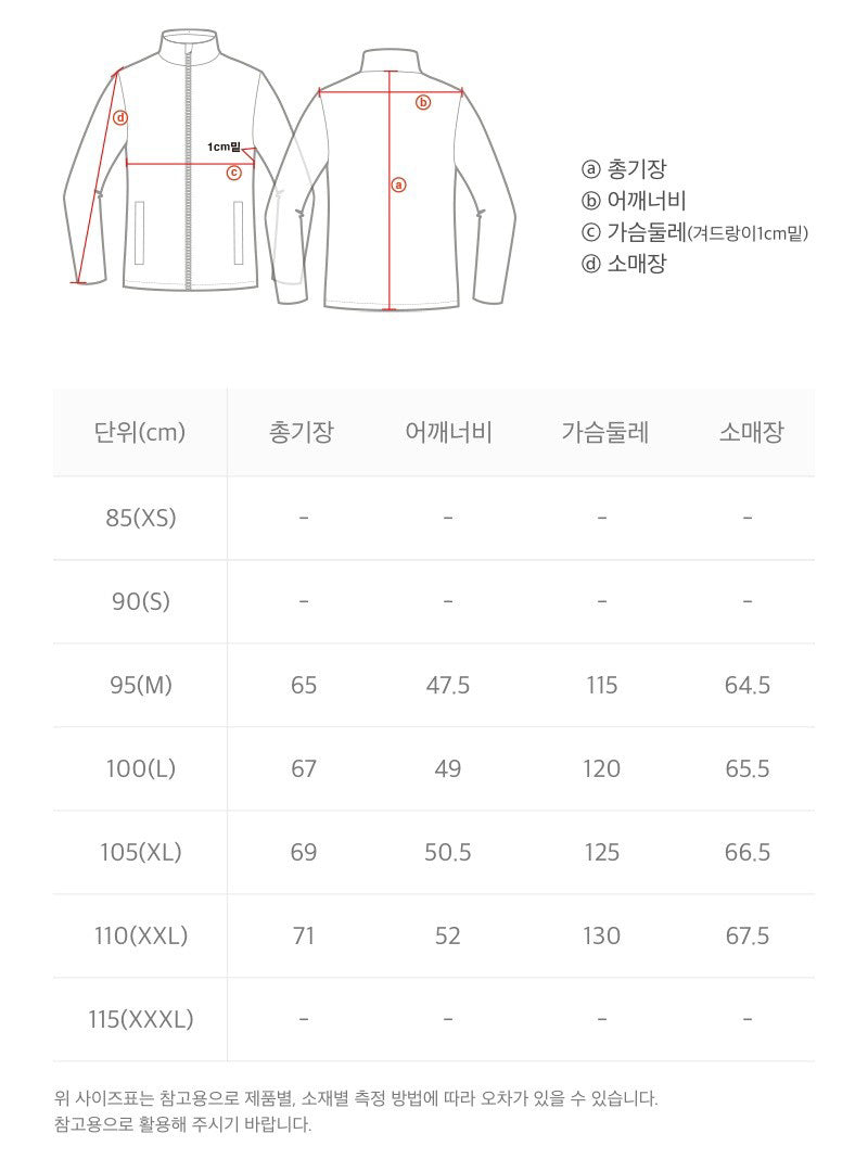 【WE ARE】韓國國家地理拉鏈夾克外套N253UJP260