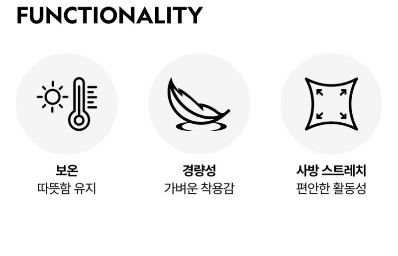 【WE ARE】韓國國家地理大學圓領羽絨夾克外套N253UPD010