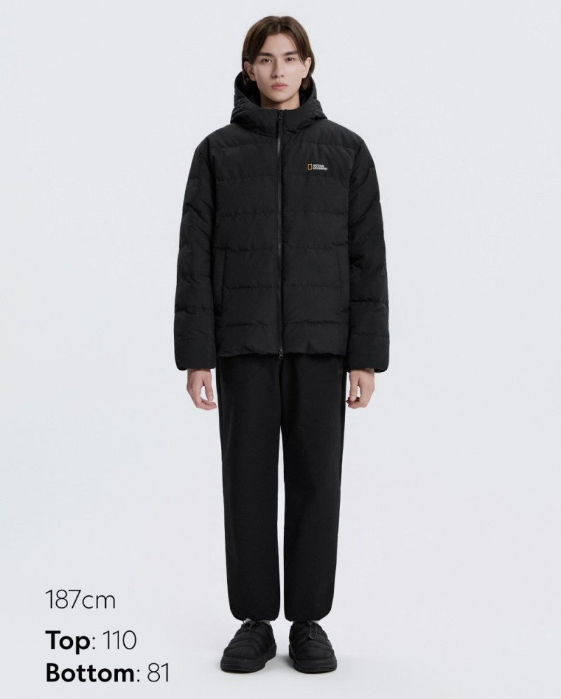 【WE ARE】韓國國家地理連帽羽絨外套N254UDW050