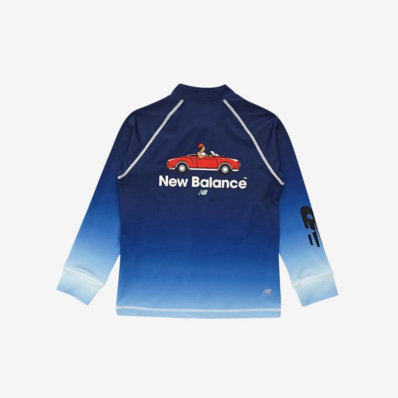 【WE ARE】韓國new balance kids代購防曬衣休閒套裝NK9RE2101B