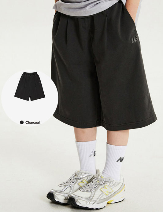 【WE ARE】韓國new balance kids 六分棉褲 NK9VG3701U