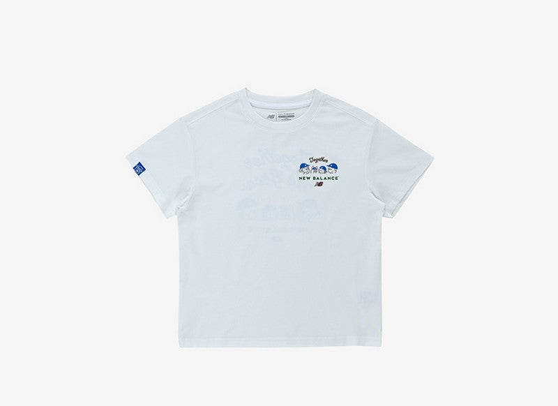 【WE ARE】韓國new balance kids休閒短袖+短褲套裝NK9YG2551U