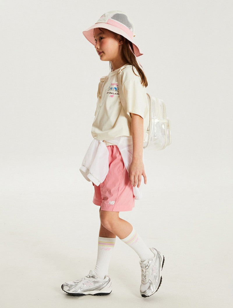 【WE ARE】韓國new balance kids休閒短袖+短褲套裝NK9YG2551U