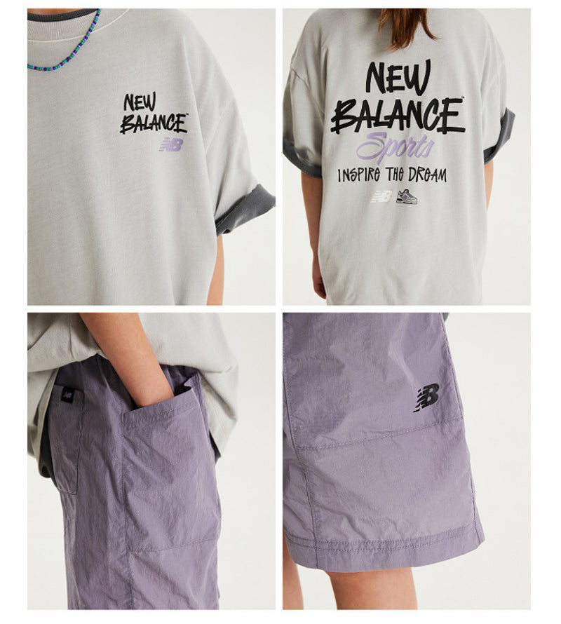 【WE ARE】韓國new balance kids休閒短袖+短褲套裝NK9YG2761U