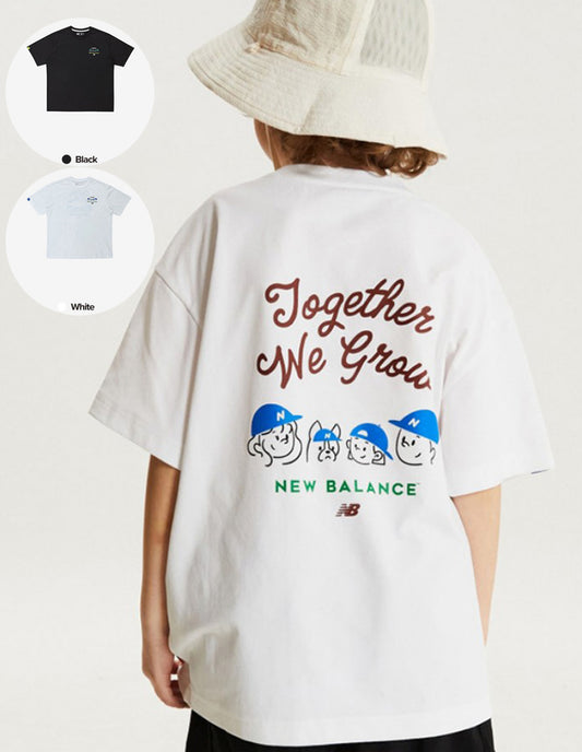 【WE ARE】韓國new balance kids休閒短袖T恤NKNEG2553U
