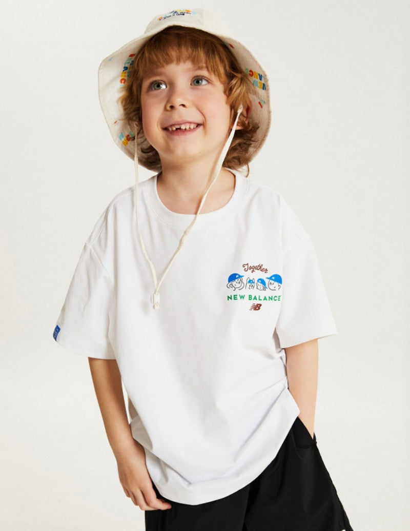 【WE ARE】韓國new balance kids休閒短袖T恤NKNEG2553U