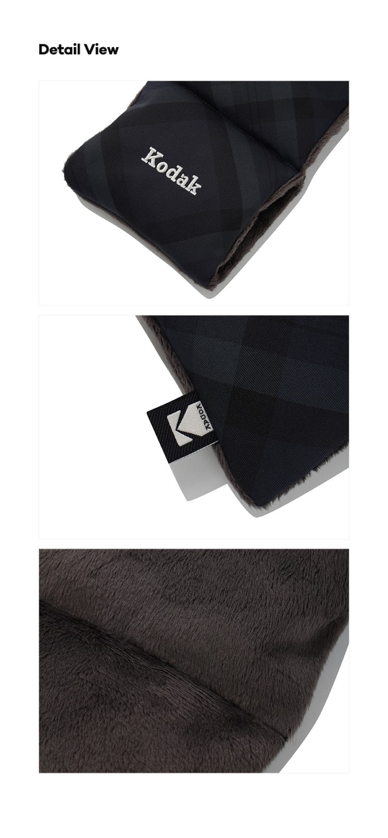 【WE ARE】韓國KODAK柯達圍脖圍巾K5443LWMC5