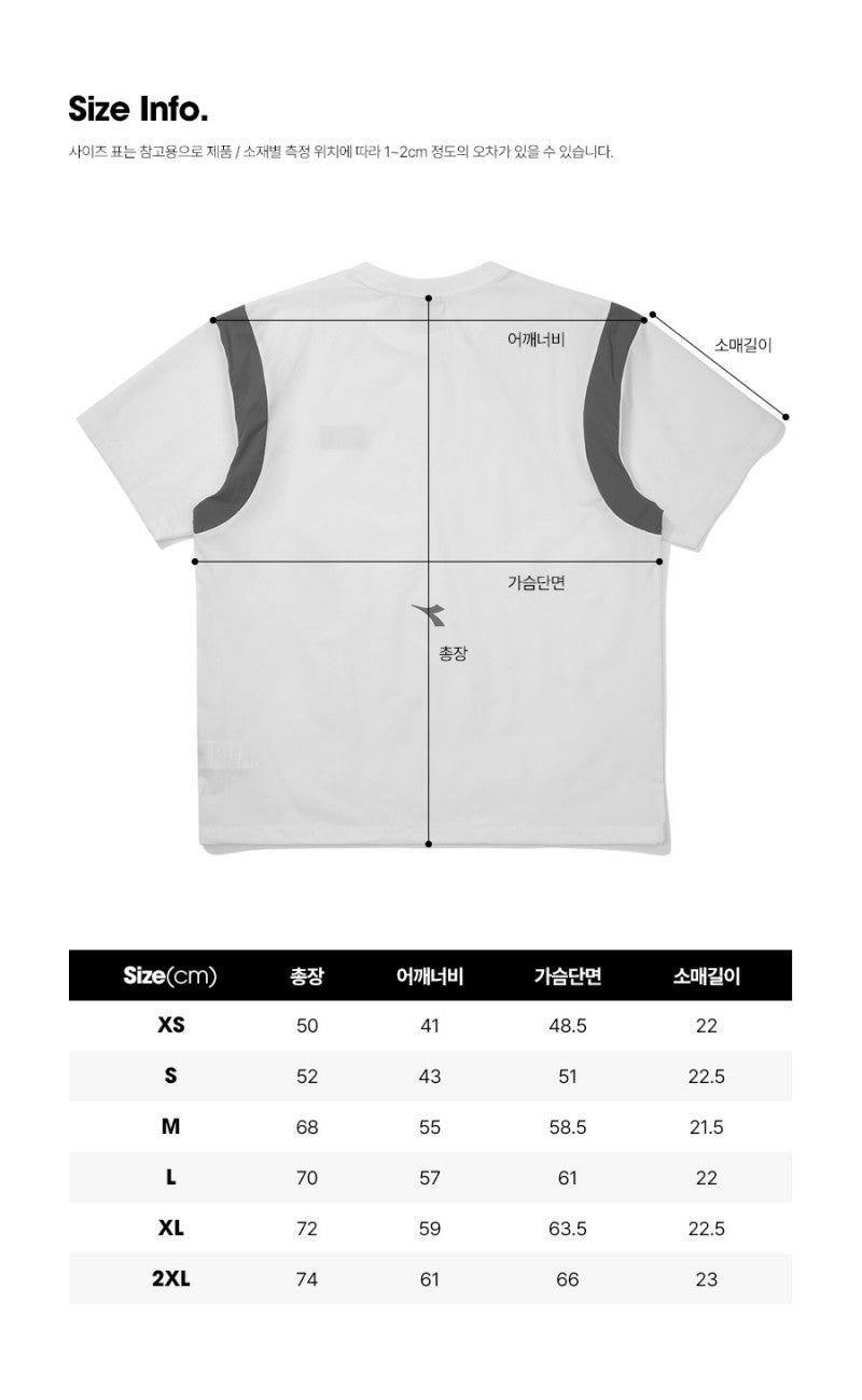 DIA折扣款【WE ARE】韓國Diadora休閒短袖T恤D5223LPI89