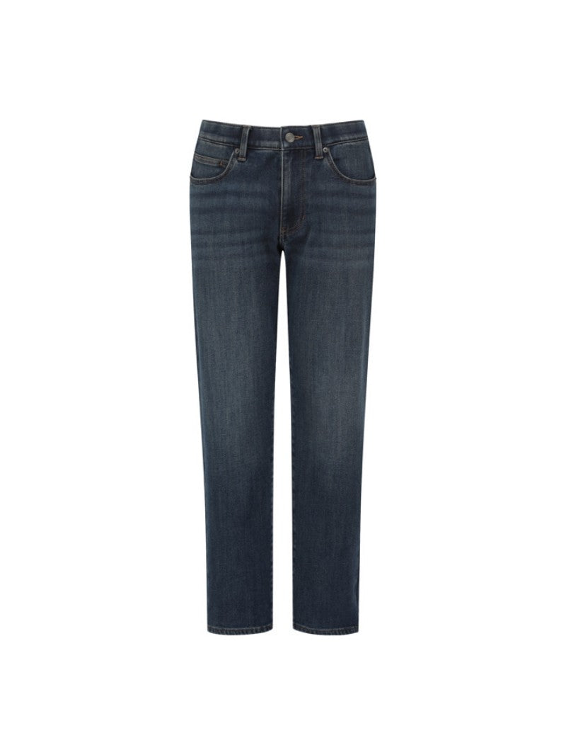 男款【WE ARE】韓國POLHAM加絨保暖錐形牛仔褲PHF4DP1036