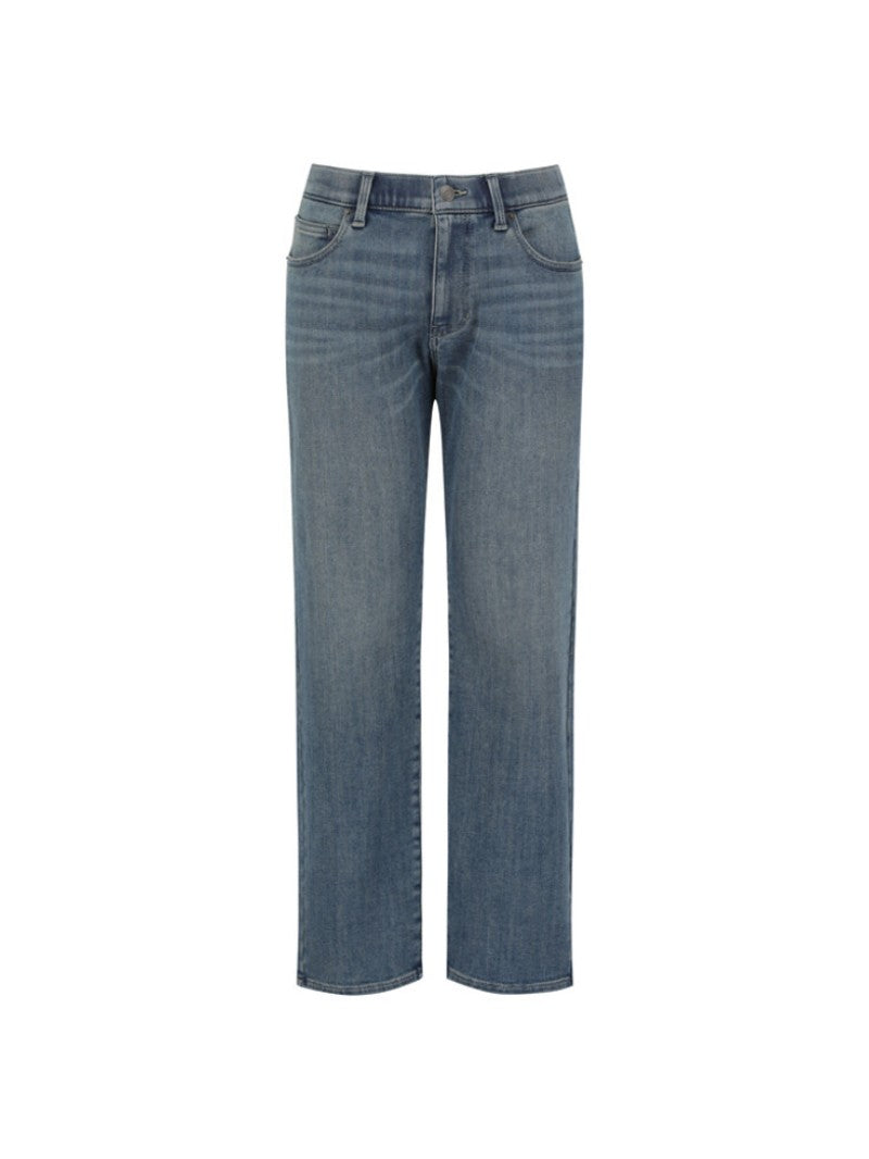 男款【WE ARE】韓國POLHAM加絨保暖直筒牛仔褲PHF4DP1038