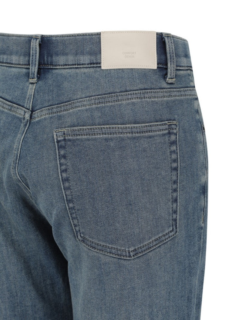 男款【WE ARE】韓國POLHAM加絨保暖直筒牛仔褲PHF4DP1038