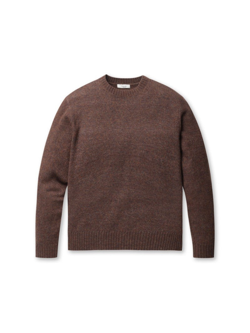 男款【WE ARE】韓國POLHAM羊駝混紡圓領毛衣PHF4ER1030