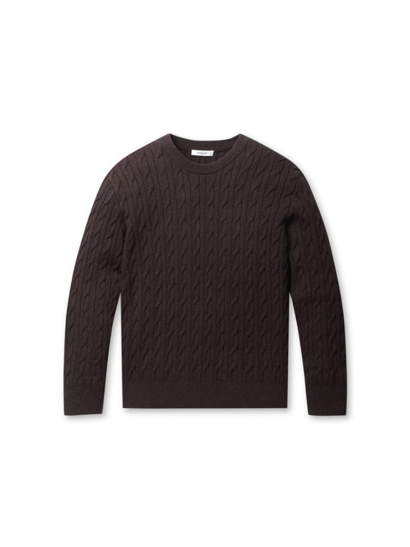 男款【WE ARE】韓國POLHAM羊毛絞花毛衣PHF4ER1470