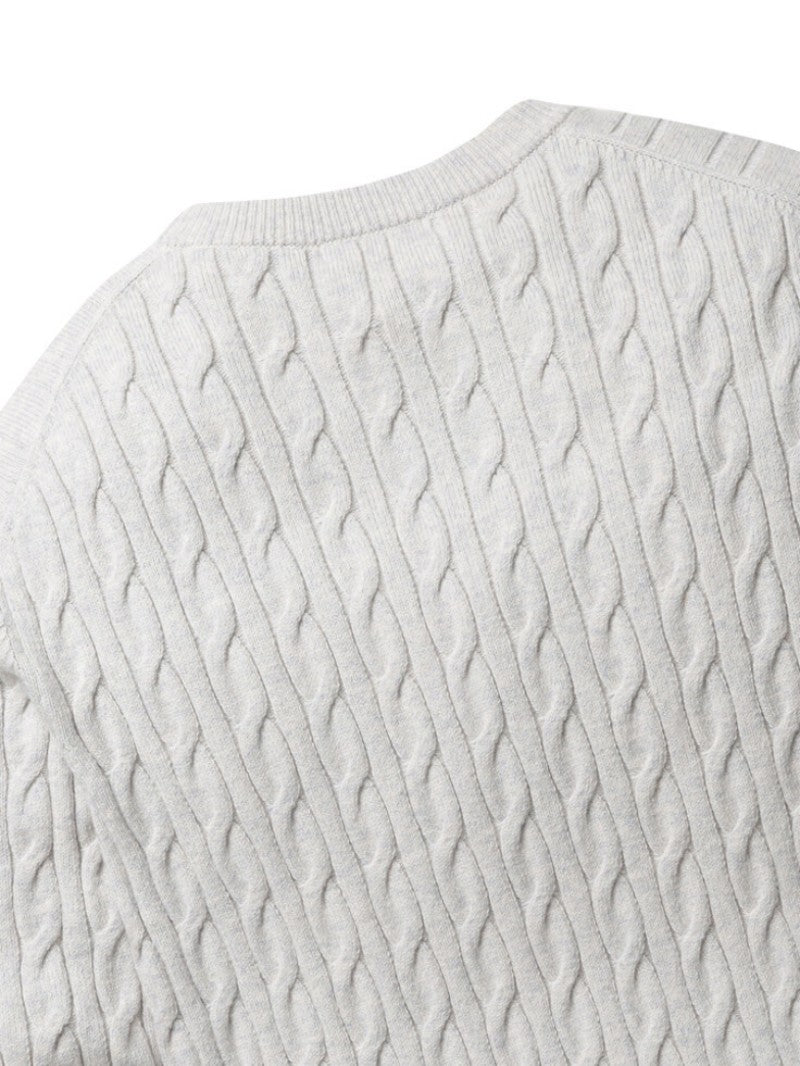 男款【WE ARE】韓國POLHAM羊毛絞花毛衣PHF4ER1470