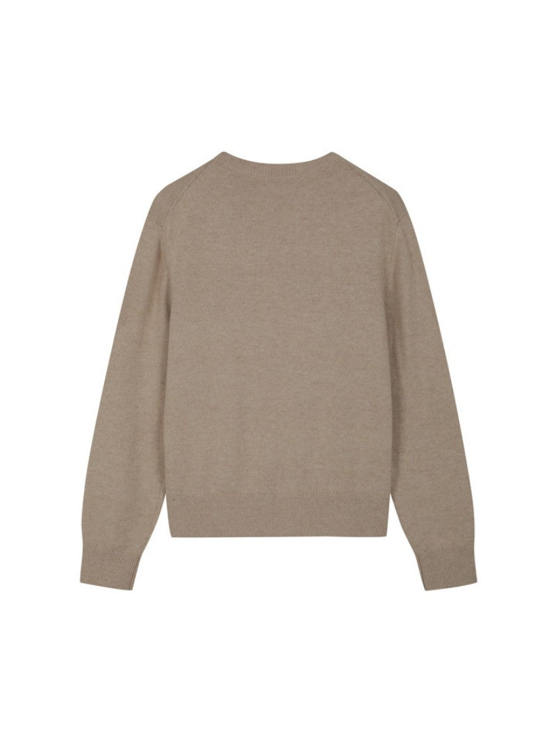 【WE ARE】韓國POLHAM字母圓領毛衣PHF4ER2030