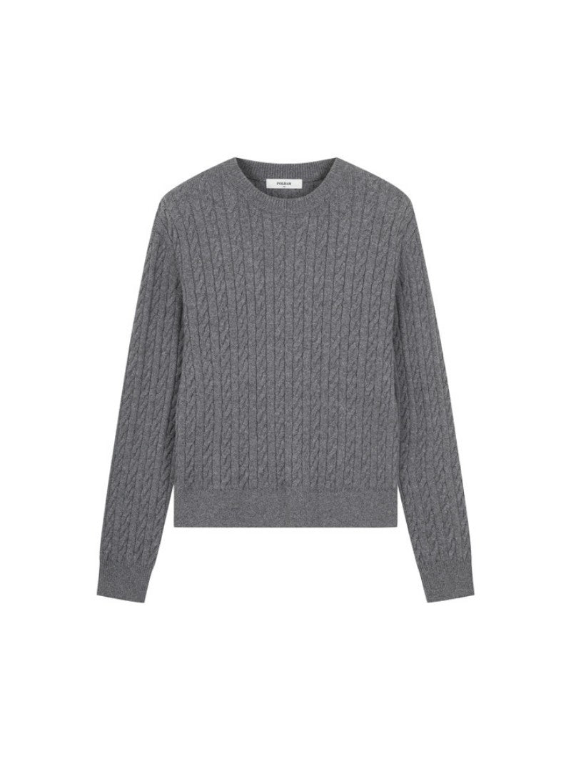 【WE ARE】韓國POLHAM麻花辮針織毛衣PHF4ER2470