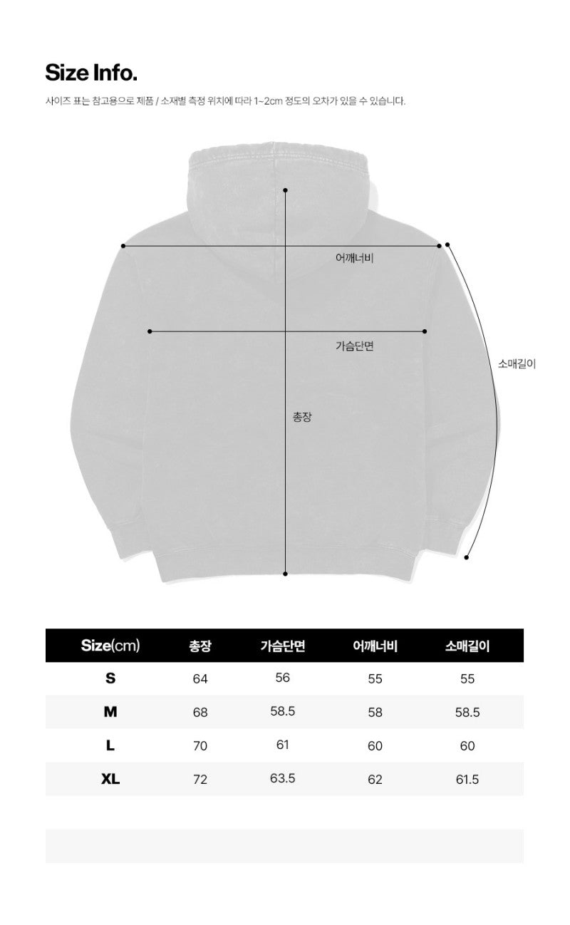 【WE ARE】韓國Diadora 基礎款刺繡logo帽T D5323LHD56