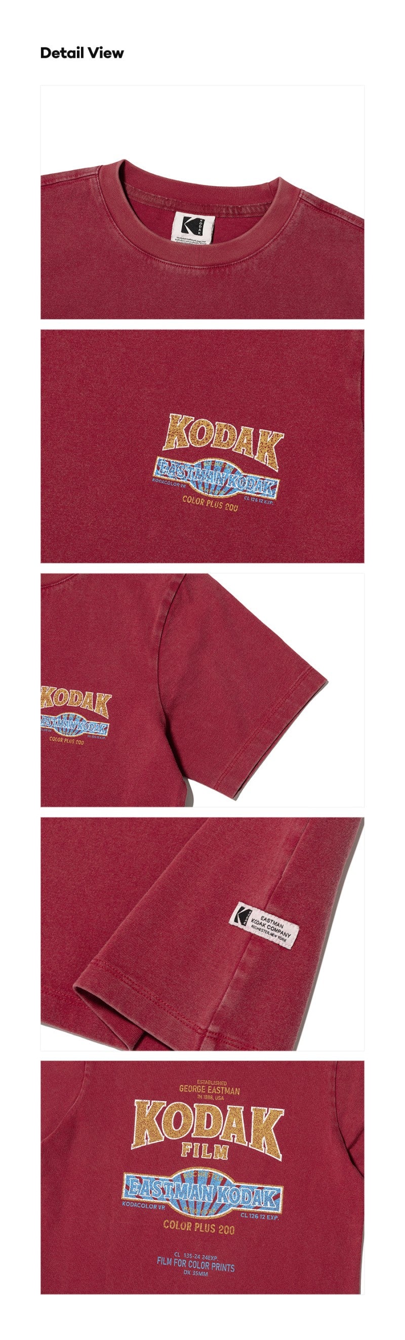 女款【WE ARE】韓國KODAK柯達短袖T恤K6222LRS11