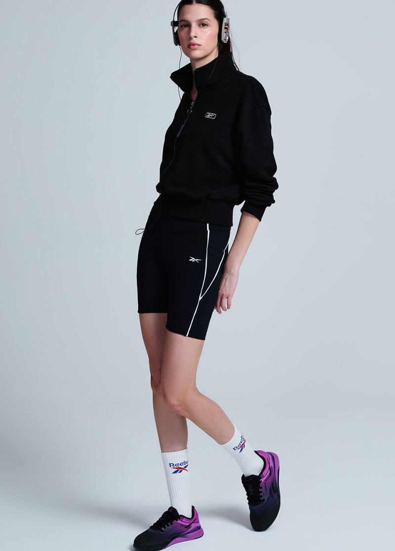 女款【WE ARE】韓國Reebok 短版半拉鏈大學TRETS5EM46