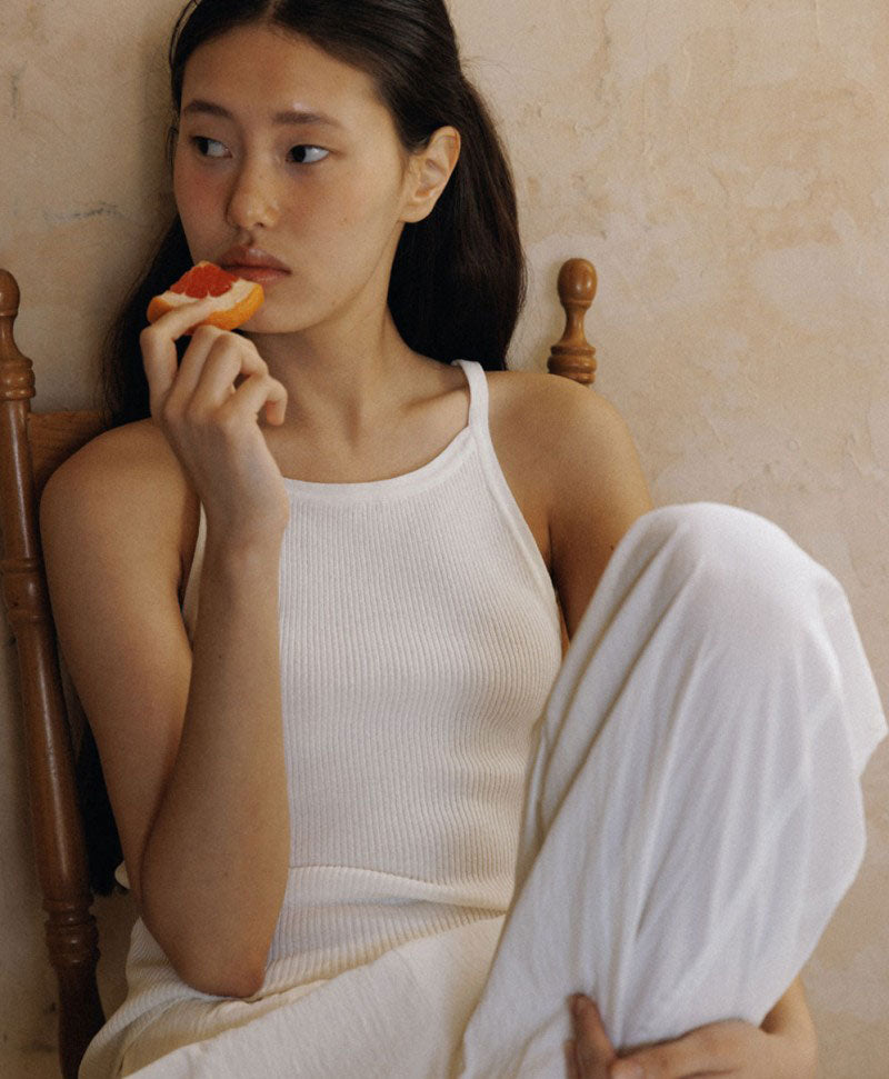 【WE ARE】韓國THE RYE休閒背心上衣TR25SUKN01