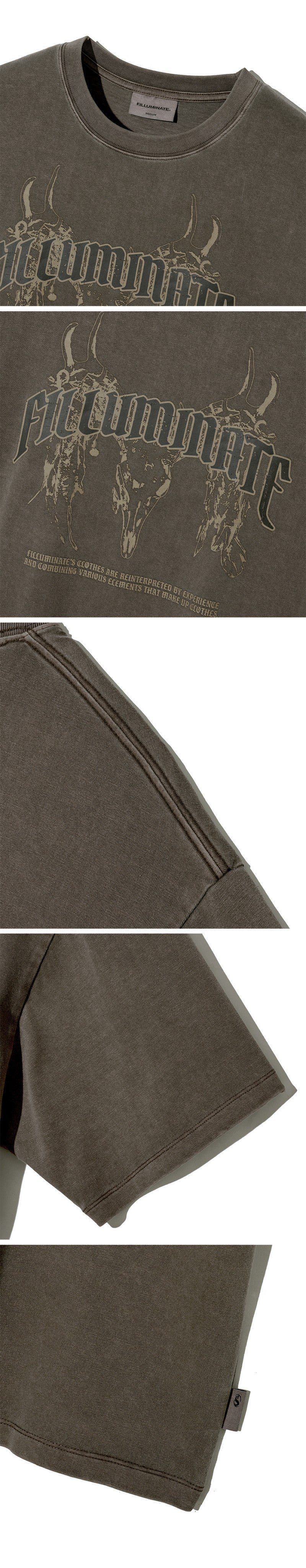 【WE ARE】韓國FILLUMINATE休閒短袖T恤FBEUUST200