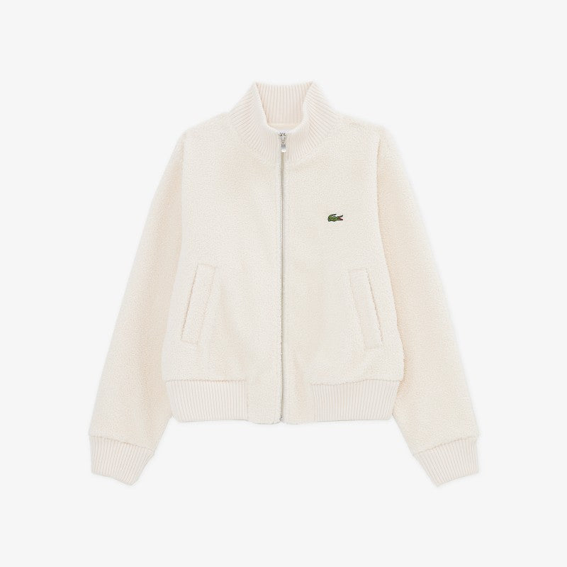 女款【WE ARE】韓國LACOSTE鱷魚糕毛外套SF177E55N